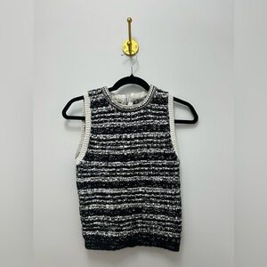ALICE + OLIVIA " Reva Textured Stitch Shell" small